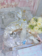 [ Lolita Accessories] All-white style Lucky Scoop